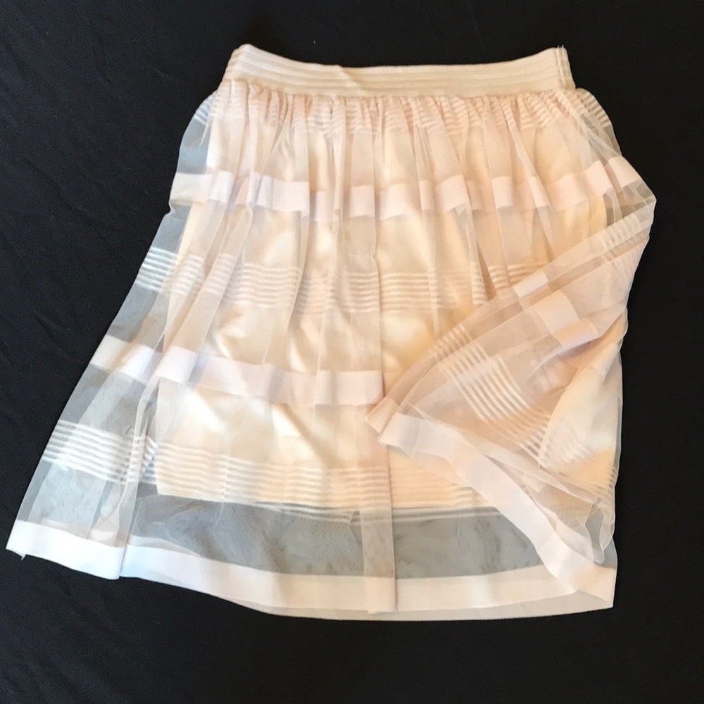 Cream Skirt